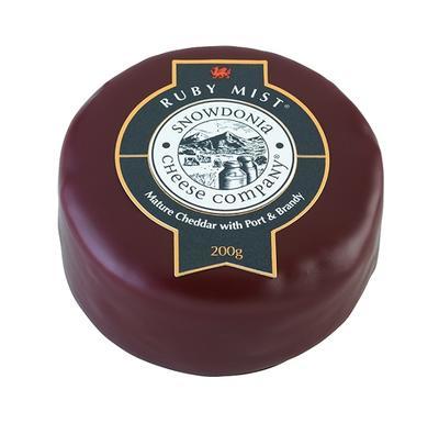 Snowdonia Cheddar Ruby Mist - s portským vínem 200 g
