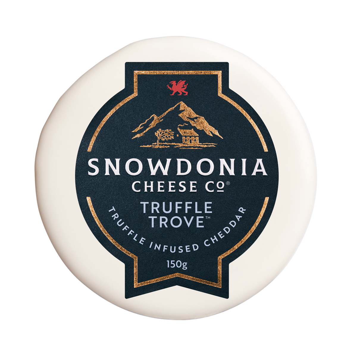 Snowdonia Cheddar Truffle Trove - extra zralý s lanýžem 150 g