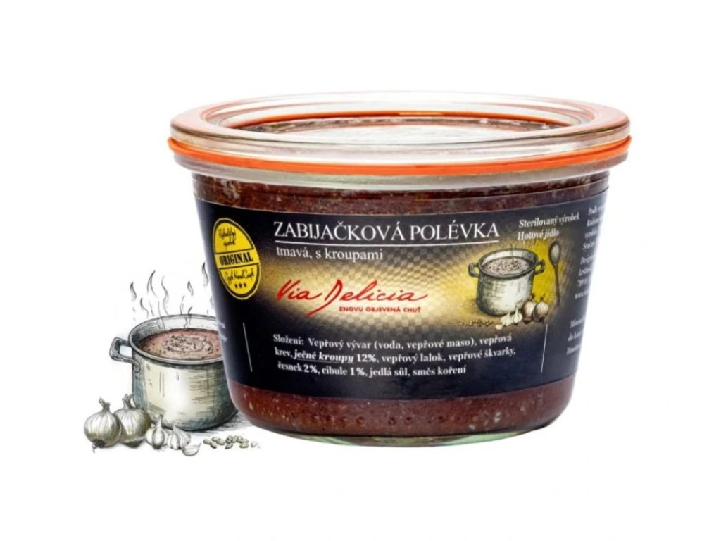 Levně Via Delicia Zabijačková polévka 300 g