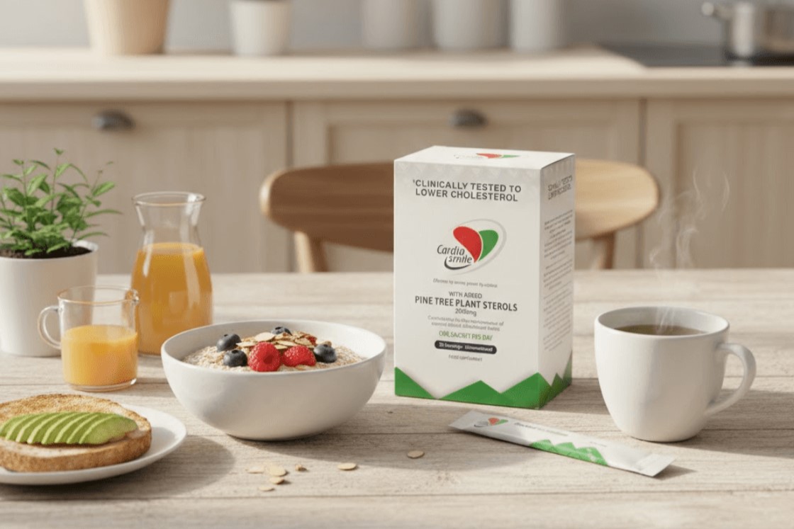 Snížit cholesterol přirozeně: proč dieta často nestačí a jak pomáhají fytosteroly