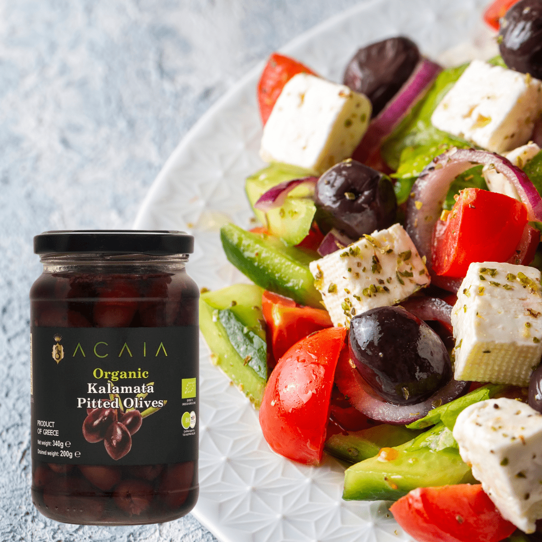 Řecký salát s acaia olivami