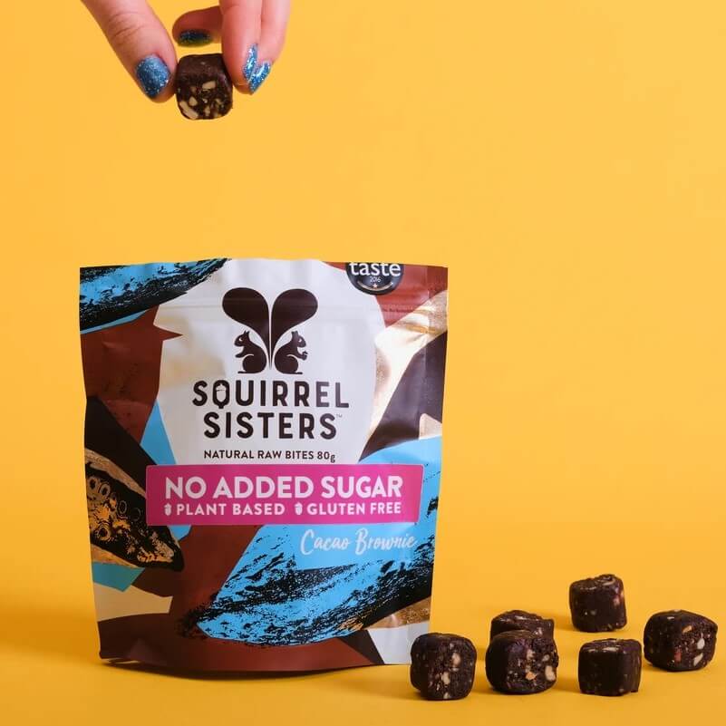 Squirrel Sisters - cacao brownie bites