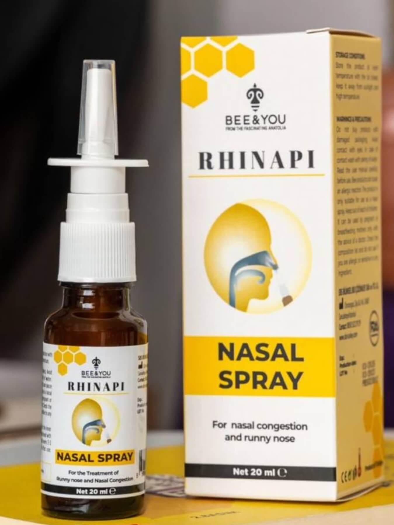 RHINAPI propolisový nosní sprej