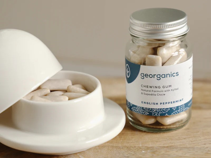 Žvýkačky - máta peprná - Georganics 