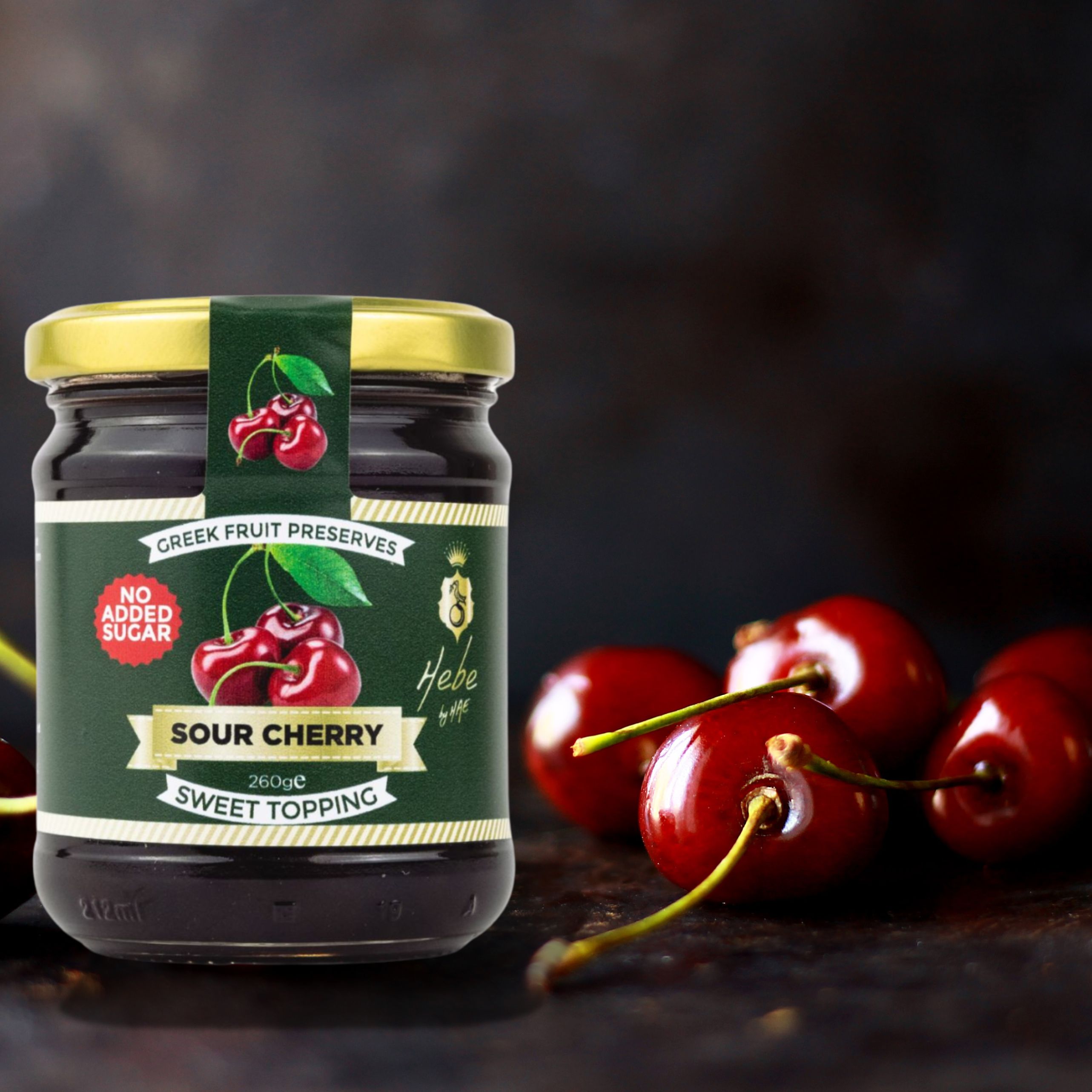 Marmeláda z černé třešně bez cukru