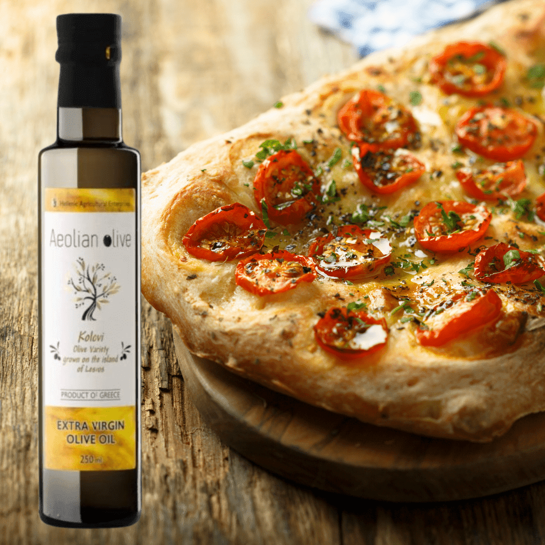 focaccia a olivový olej