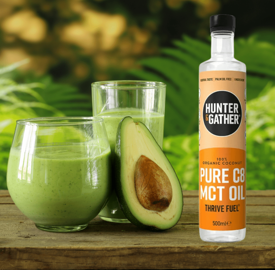 Recept avokadove smothie mct olej