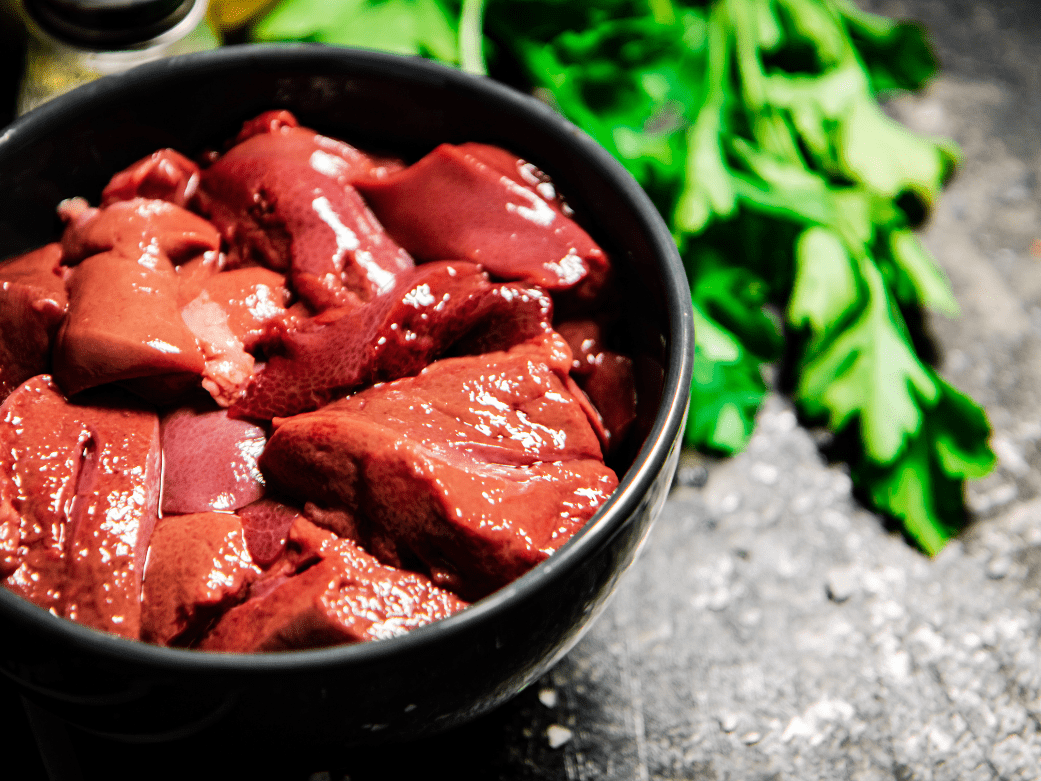 sušená játra mrazem soubor