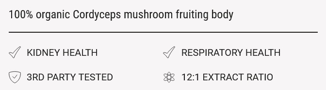 Organic Cordyceps Capsules