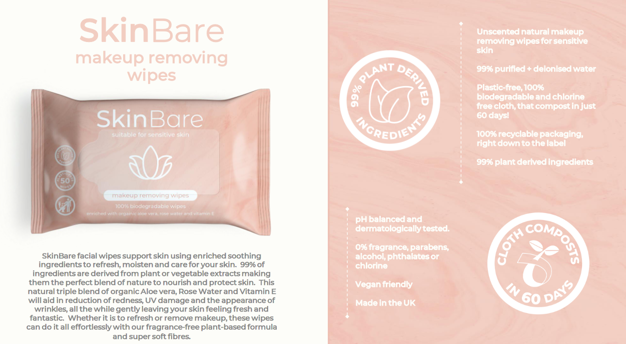 skinbare odlicovaci ubrousky