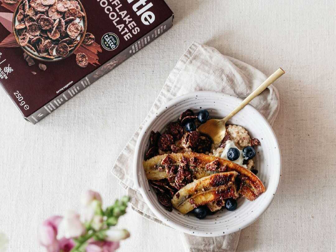 Porridge with Caramelized Banana Recipe