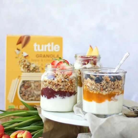 Granola s jablky, skořicí bez lepku