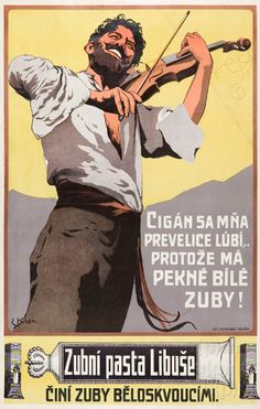 Historická reklama na dentifrice