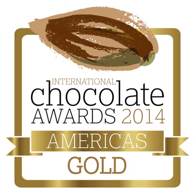 Award for Chocolat Madagascar 50% milk chocolate drops.