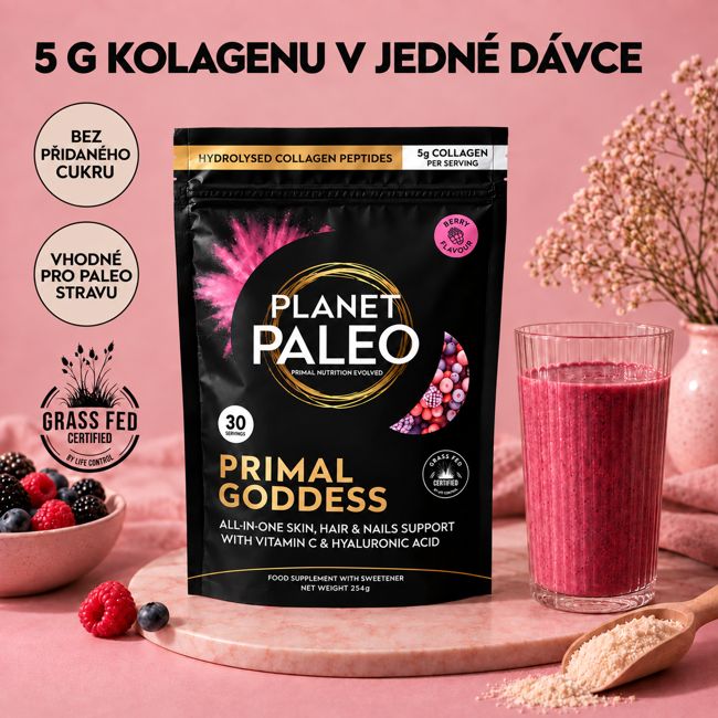 Planet Paleo Primal Goddess – informace o kolagenu a receptuře