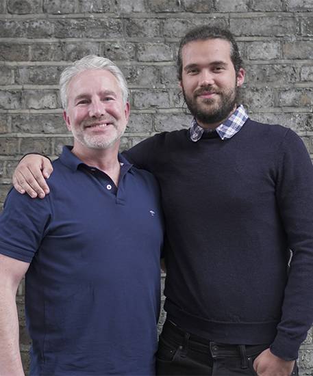 Ben Shouler a Graham Botfield, zakladatelé Living Planet Distribution