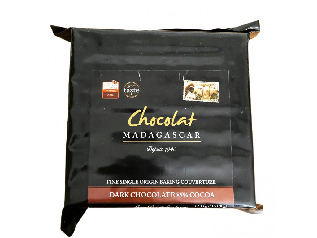 Chocolat Madagascar | 85% tmavá čokoláda na vaření a pečení - 1 kg