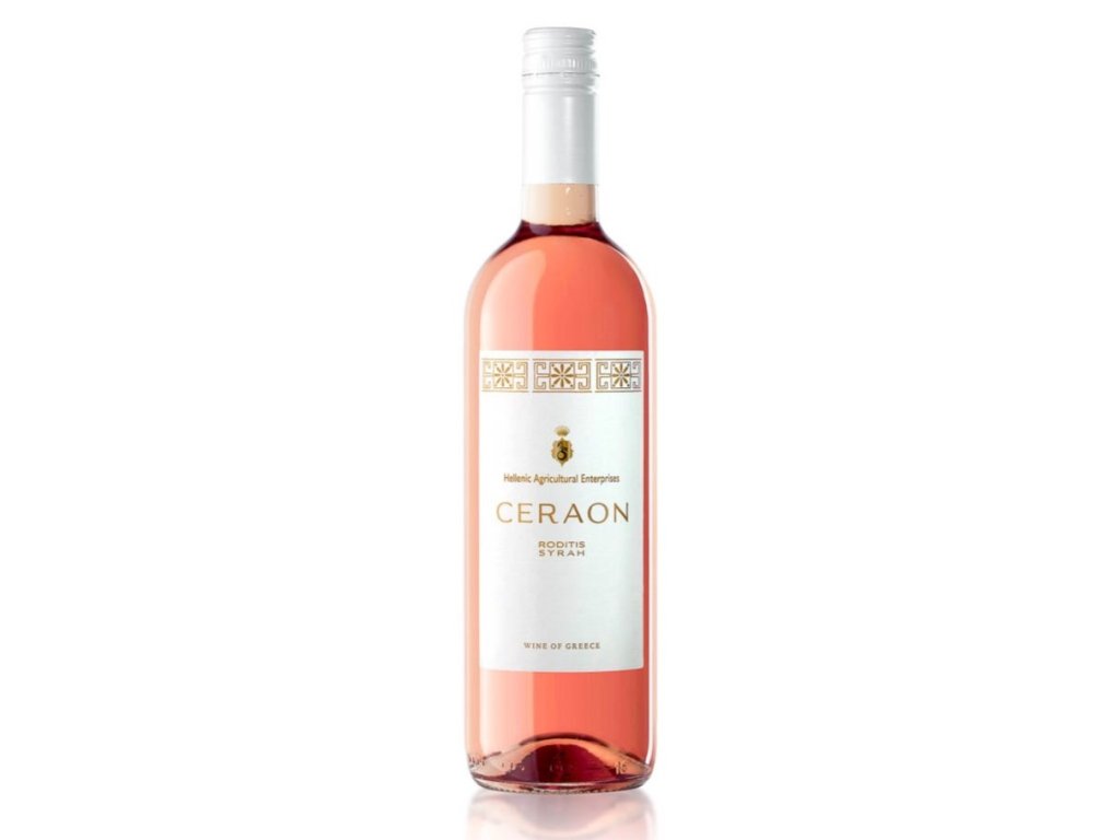 Dry Rosé Wine from Lesbos Ceraon