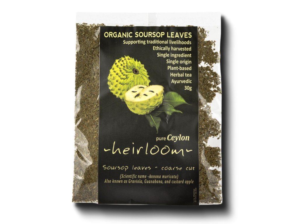 Dried graviola leaves for tea Soursop www.pravebio.cz