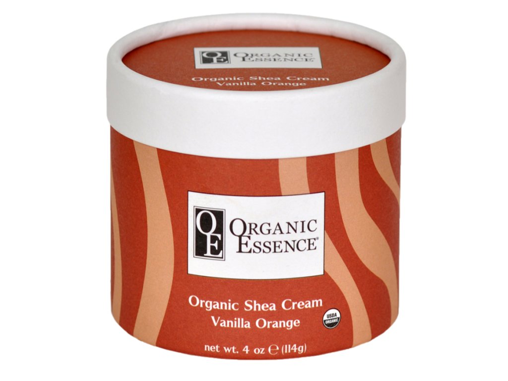 ORGANIC ESSENCE SHEA CREAM - Regenerační tělový balzám s vůní vanilky a sladkého pomeranče