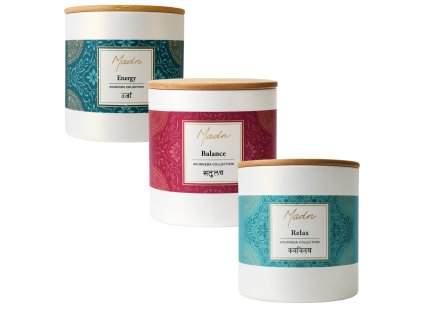 Madn Tea | Kolekce bio bylinných čajů - kolekce Ayurveda