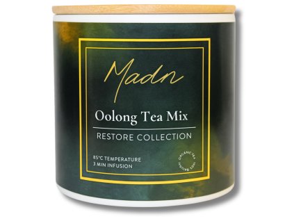 Madn Tea | Bio Sypaný čaj s oolongem, skořicí a zázvorem – Oolong Tea Mix