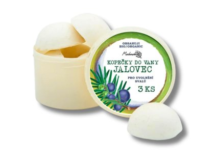 Medarek | Kopečky do vany s vůní jalovce