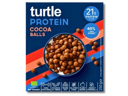 Turtle | Čokoládové kuličky s vysokým obsahem bílkovin
