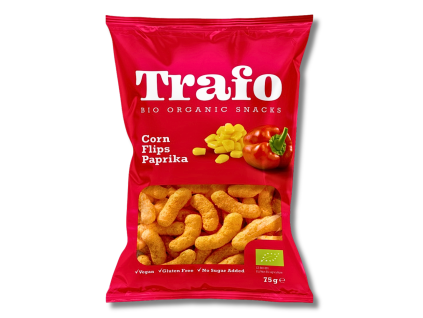 TRAFO | Bio Paprikové kukuřičné křupky