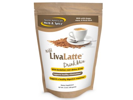 NORTH AMERICAN HERB & SPICE - Pražený pampeliškový kořen s březovou kůrou a chagou - LIVA LATTE Nápoj [100g]