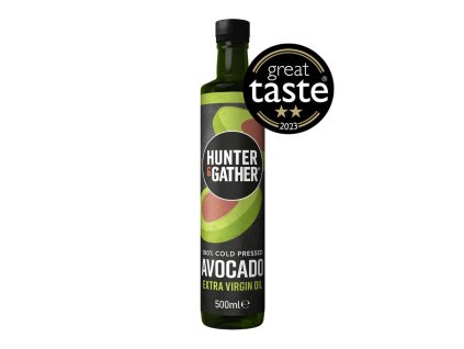 Hunter a Gather | Extra panenský avokádový olej - 250 ml, 500 ml