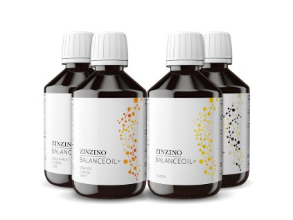 ZINZINO -  Nejkvalitnější OMEGA 3 RYBÍ OLEJ ve 4 příchutích - BALANCE OIL+