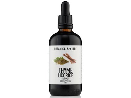 Bylinná tinktura z extraktů lékořice a tymiánu | BOTANICALS 4 LIFE