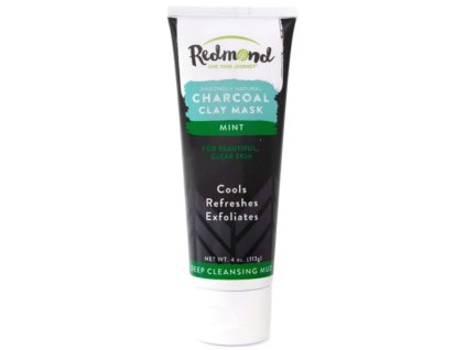 REDMOND CLAY- Jílová maska s aktivním uhlím a mátou - CHARCOAL MINT