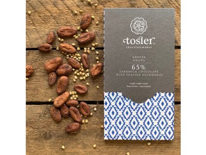 Tosier | 65% tmavá fairtrade čokoláda, speciální ABOCFA boby, Ghana - 85 g