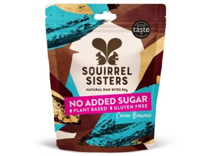 Squirrel Sisters | Kešu kostky - organic cacao & nibs - 80 g