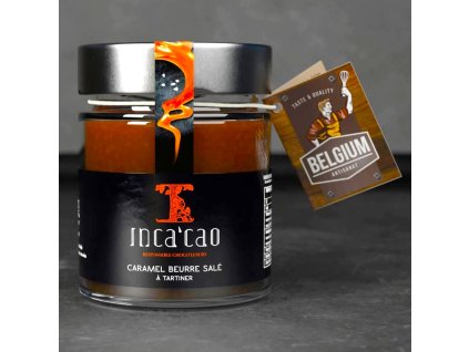 Incacao Belgium | Slaný karamelový krém s kolagenem - 125 g