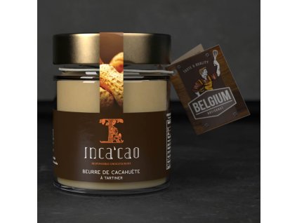 Incacao Belgium | Arašídové máslo s krémovou texturou - 125 g