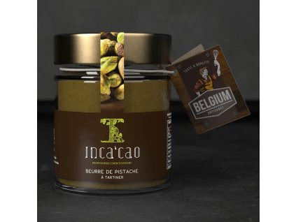 Incacao Belgium | Pistáciové máslo s krémovou texturou - 125 g