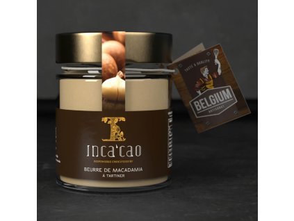 Incacao Belgium | Makadamové máslo s krémovou texturou - 125 g