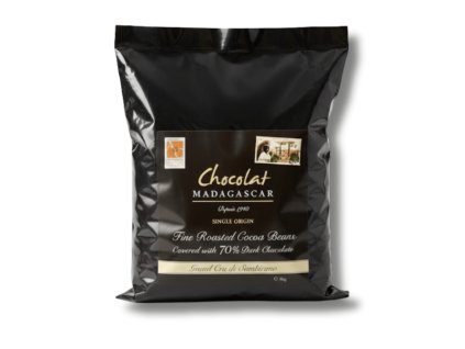 Chocolat Madagascar | Pražené boby v 70% hořké čokoládě