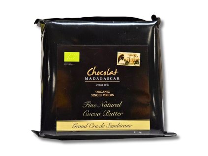 Chocolat Madagascar | Bio Kakaové máslo na pečení - 100 % kakaa 1 kg