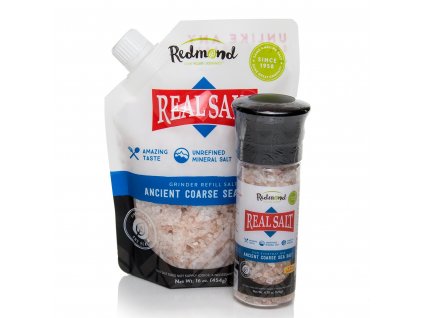 REDMOND Real Salt™ - Mořská sůl z Utahu - COARSE [Hrubě mletá]
