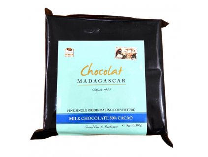 Chocolat Madagascar | 50% čokoláda na vaření a pečení - 1 kg