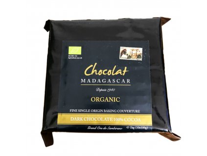 Chocolat Madagascar | 100% čokoláda na vaření a pečení - BIO - 1 kg