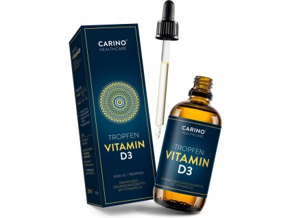 Carino Health | Tekutý vitamín D3 v MCT oleji - 50 ml