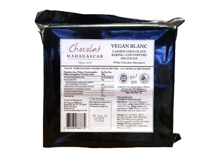 Chocolat Madagascar | 35 % bílá čokoláda na pečení - Vegan Blanc
