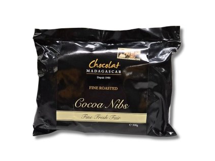 Chocolat Madagascar | Pražené madagaskarské boby (nibsy)  - 500 g
