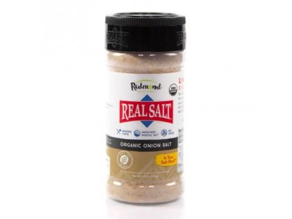 Real Salt™ - Ochucená mořská sůl s bio cibulí - 234 g