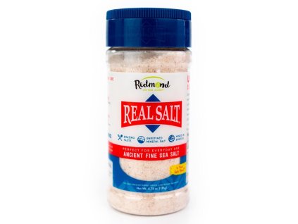 Redmond | RealSalt® - Jemně mletá přírodní sůl v solničce